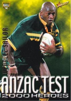 2000 Select - Anzac Test Heroes #A6 Wendell Sailor Front